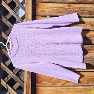 ⭐️Alia Purple Pearl Sweater